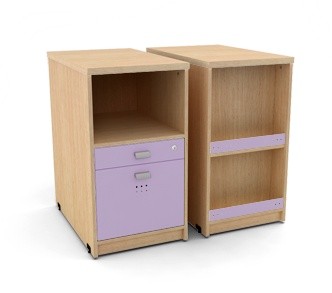 Gaveteiro Lateral 2 Gav. Linha Arena