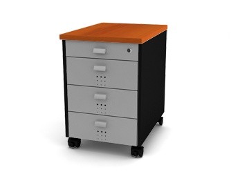 Gaveteiro Volante 4 Gav. Linha Arena