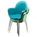 Cadeira Plástica Fixa ST Regente 130