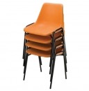 Cadeira Plástica Fixa ST Trivial