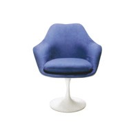 Cadeira Saarinen Revestida Com Braço