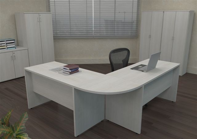 Mesa Corporativa pé Painel BL