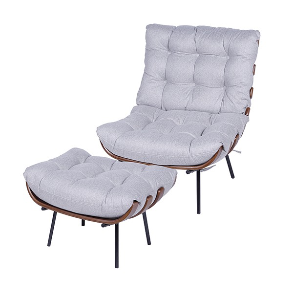 Poltrona Costela com Puff